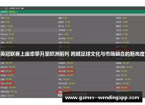 英冠联赛上座率攀升至欧洲前列 跨越足球文化与市场融合的新高度